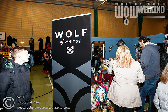 Whitby Goth Weekend April 2019 official photos. Traders
