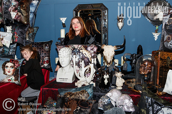 Whitby Goth Weekend April 2019 official photos. Traders