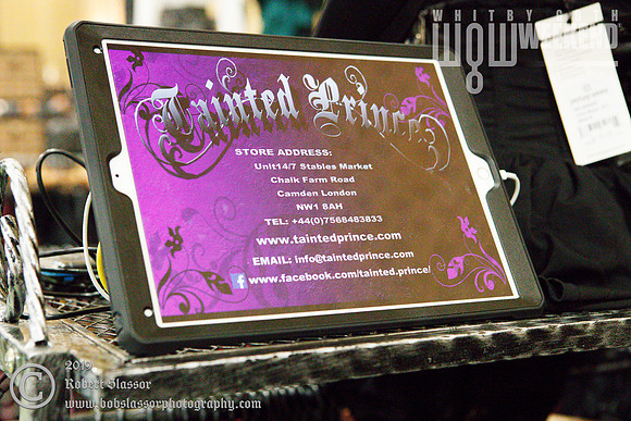 Whitby Goth Weekend April 2019 official photos. Traders
