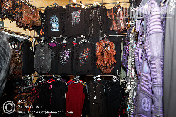 Whitby Goth Weekend April 2019 official photos. Traders