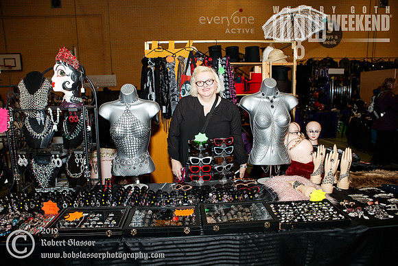 Whitby Goth Weekend April 2019 official photos. Traders
