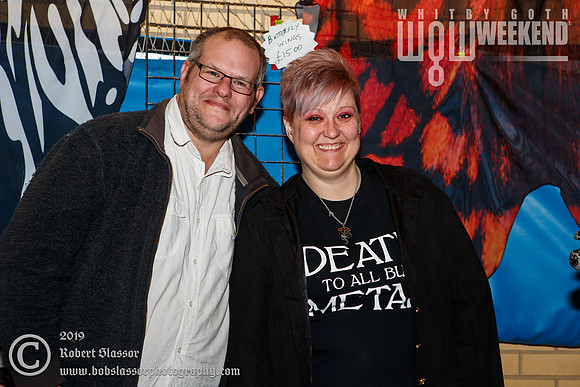 Whitby Goth Weekend April 2019 official photos. Traders