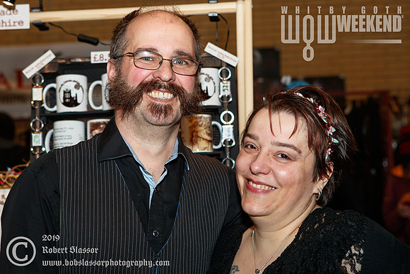 Whitby Goth Weekend April 2019 official photos. Traders