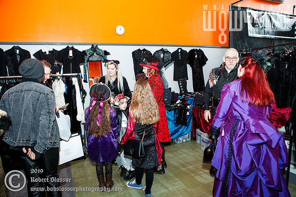 Whitby Goth Weekend April 2019 official photos. Traders