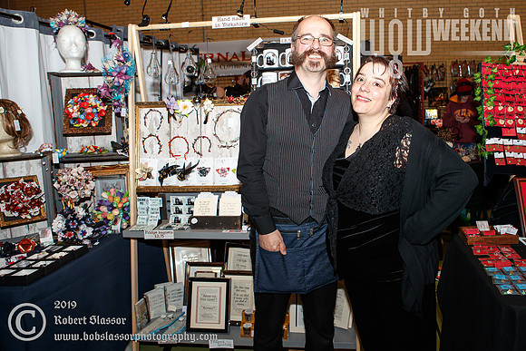 Whitby Goth Weekend April 2019 official photos. Traders