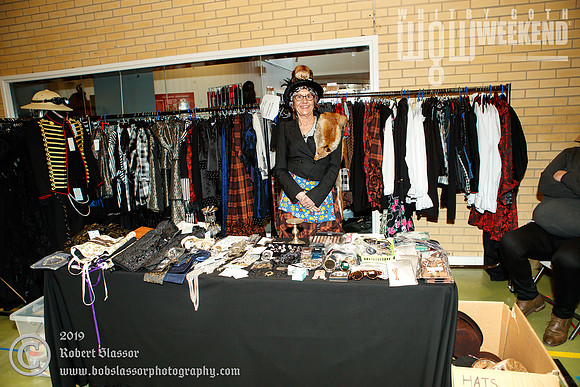 Whitby Goth Weekend April 2019 official photos. Traders
