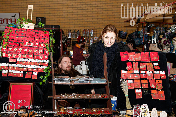 Whitby Goth Weekend April 2019 official photos. Traders