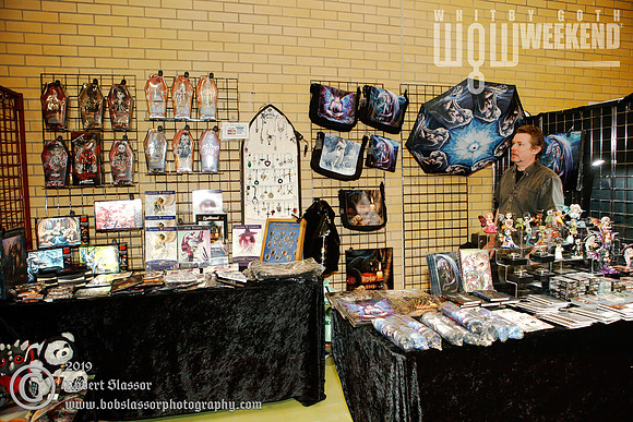 Whitby Goth Weekend April 2019 official photos. Traders