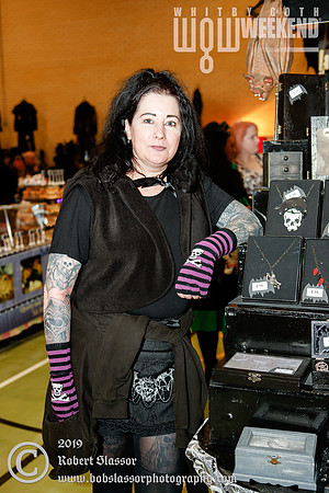 Whitby Goth Weekend April 2019 official photos. Traders