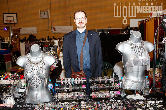 Whitby Goth Weekend April 2019 official photos. Traders