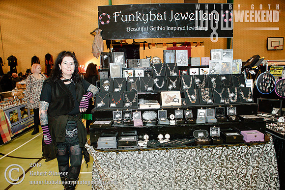 Whitby Goth Weekend April 2019 official photos. Traders