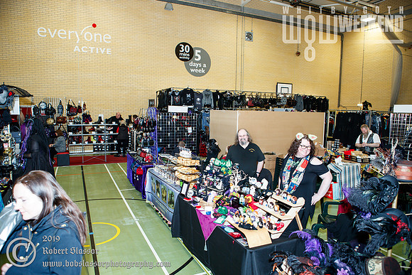Whitby Goth Weekend April 2019 official photos. Traders