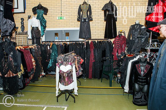 Whitby Goth Weekend April 2019 official photos. Traders