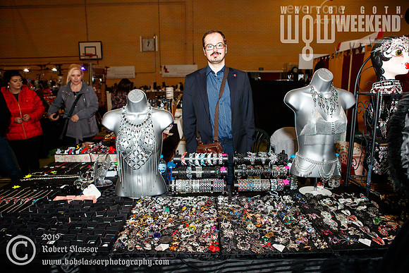 Whitby Goth Weekend April 2019 official photos. Traders