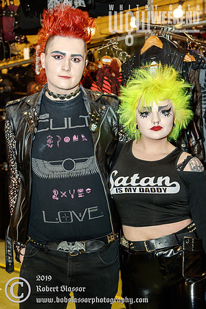 Whitby Goth Weekend April 2019 official photos. Traders