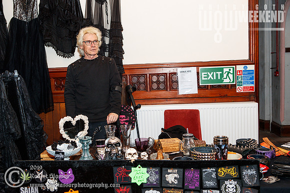 Whitby Goth Weekend April 2019 official photos. Traders