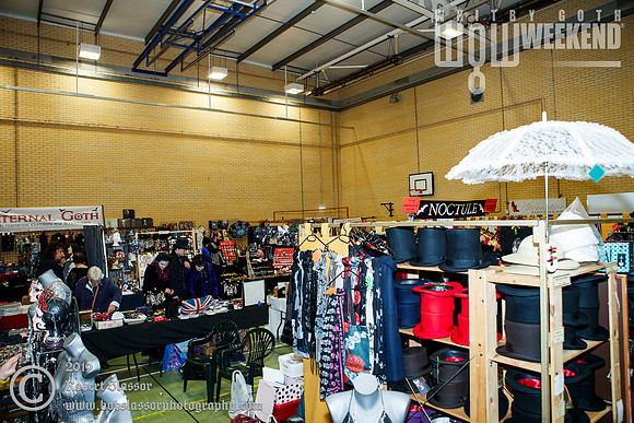 Whitby Goth Weekend April 2019 official photos. Traders