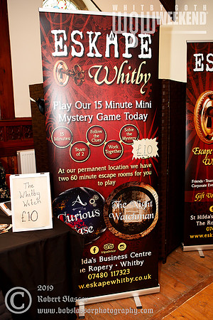 Whitby Goth Weekend April 2019 official photos. Traders