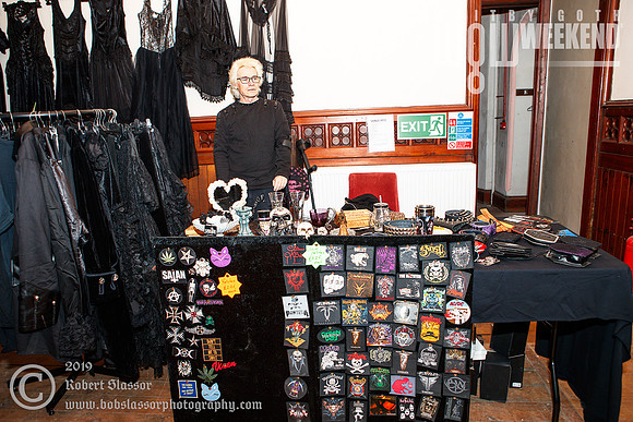 Whitby Goth Weekend April 2019 official photos. Traders