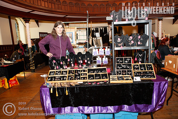 Whitby Goth Weekend April 2019 official photos. Traders