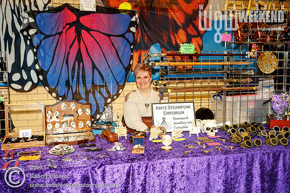 Whitby Goth Weekend April 2019 official photos. Traders