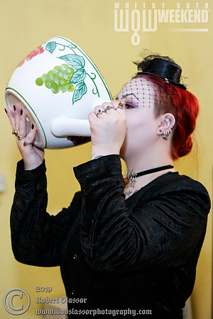 Whitby Goth Weekend April 2019 official photos. Traders