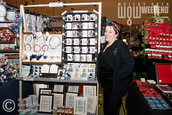 Whitby Goth Weekend April 2019 official photos. Traders