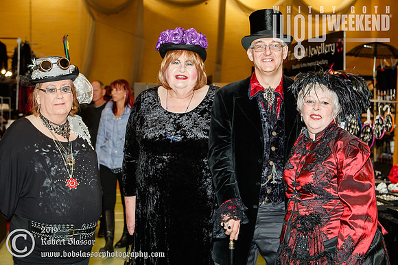 Whitby Goth Weekend April 2019 official photos. Traders