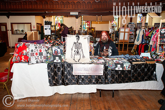 Whitby Goth Weekend April 2019 official photos. Traders