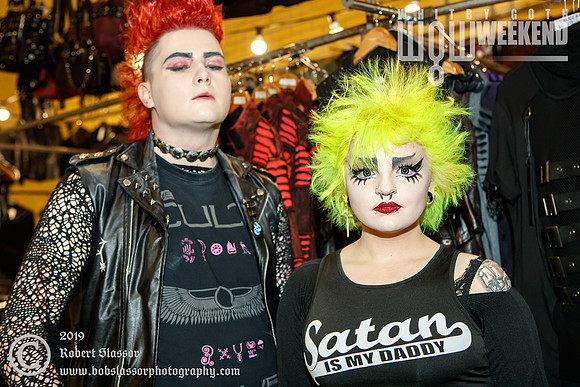Whitby Goth Weekend April 2019 official photos. Traders