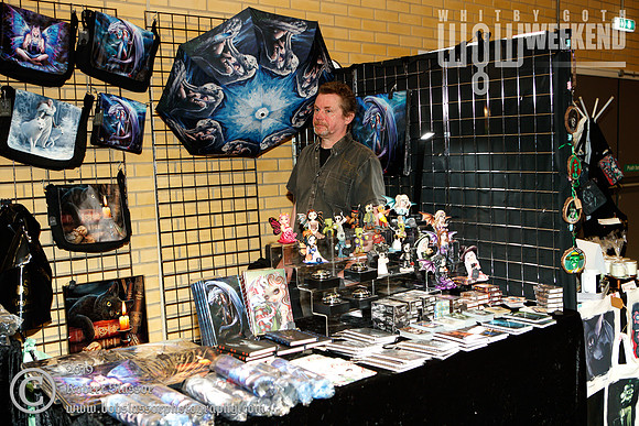 Whitby Goth Weekend April 2019 official photos. Traders