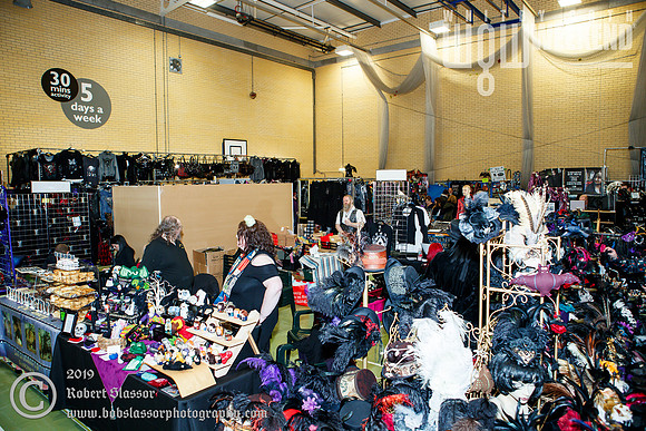 Whitby Goth Weekend April 2019 official photos. Traders