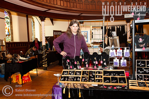 Whitby Goth Weekend April 2019 official photos. Traders