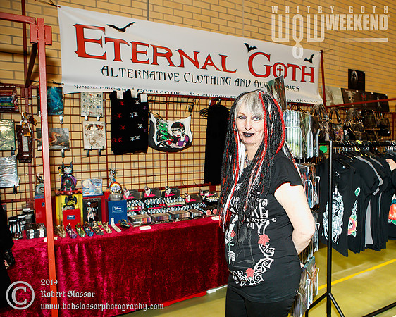 Whitby Goth Weekend April 2019 official photos. Traders