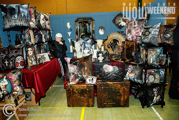Whitby Goth Weekend April 2019 official photos. Traders