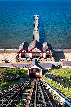 Saltburn cliff lift.